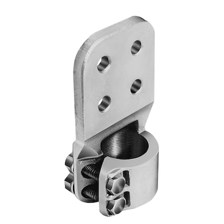 Burndy Cast Cu Alloy Stud Connector, 1300 Amps Indoor Nom, 0.56" Hole Size, 1 FD655D6